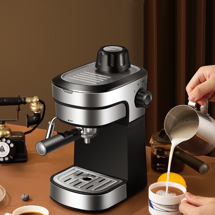 Home coffee machine mini coffee steam milk brewing portable coffee machine