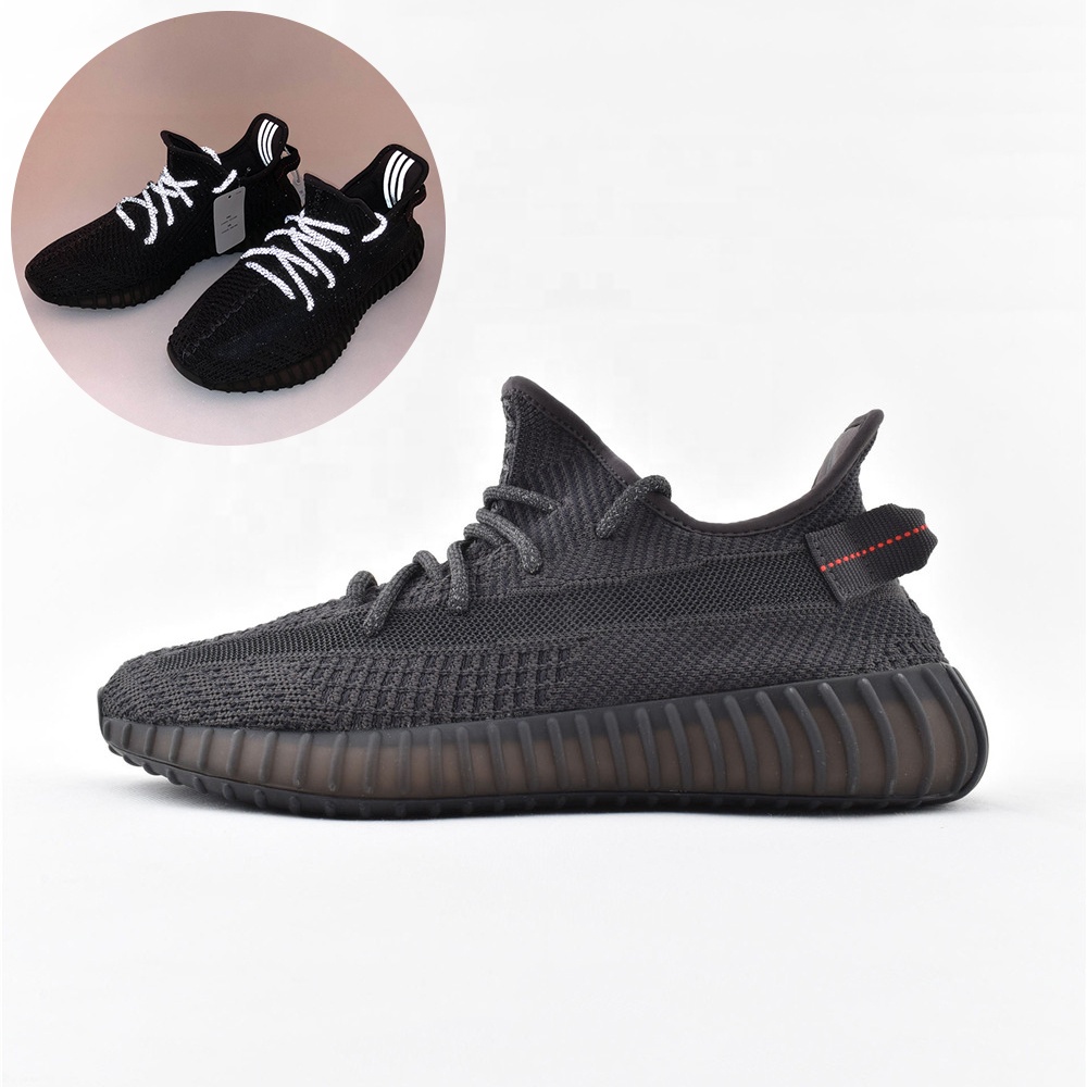 Оптовая продажа, оригинальные кроссовки Yeezy 350 v2, повседневная спортивная обувь, кроссовки со светоотражающими вставками для бега, обувь с оригинальным логотипом Si