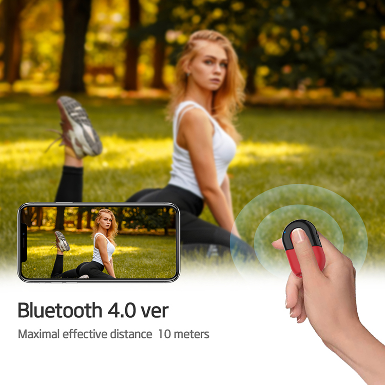 Новый инновационный дизайн, селфи-палка с bluetooth, беспроводной пульт дистанционного управления затвором для мобильного телефона, сотового телефона, смартфона Q03