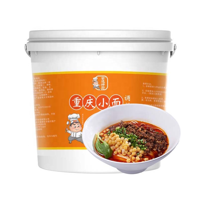 Tianchu 1kg Commercial Spicy Sauce Noodle Seasoning Featured Chongqing Multifunction Noodles Chinese Sauce