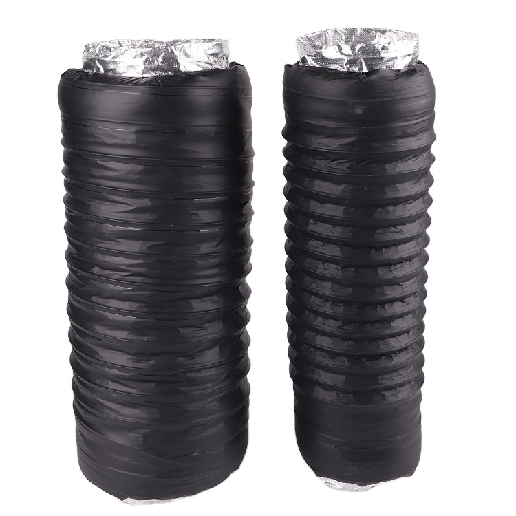 Flexible PVC Duct high temperature air ventilation duct with fireproof function