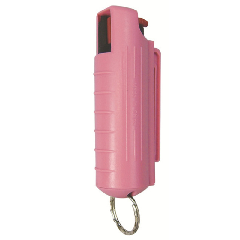 Mini Ladies Self-Defense Products Ladies 20ml Pepper Spray Keychain ABS Housing