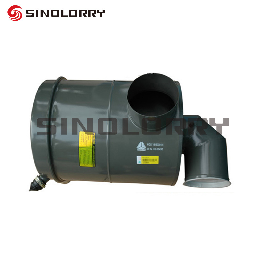 Запчасти для двигателя SINOTRUCK HOWO WD615 WG9719190001 K3046, воздушный фильтр в сборе, запчасти для грузовика HOWO, сделано в Китае, России
