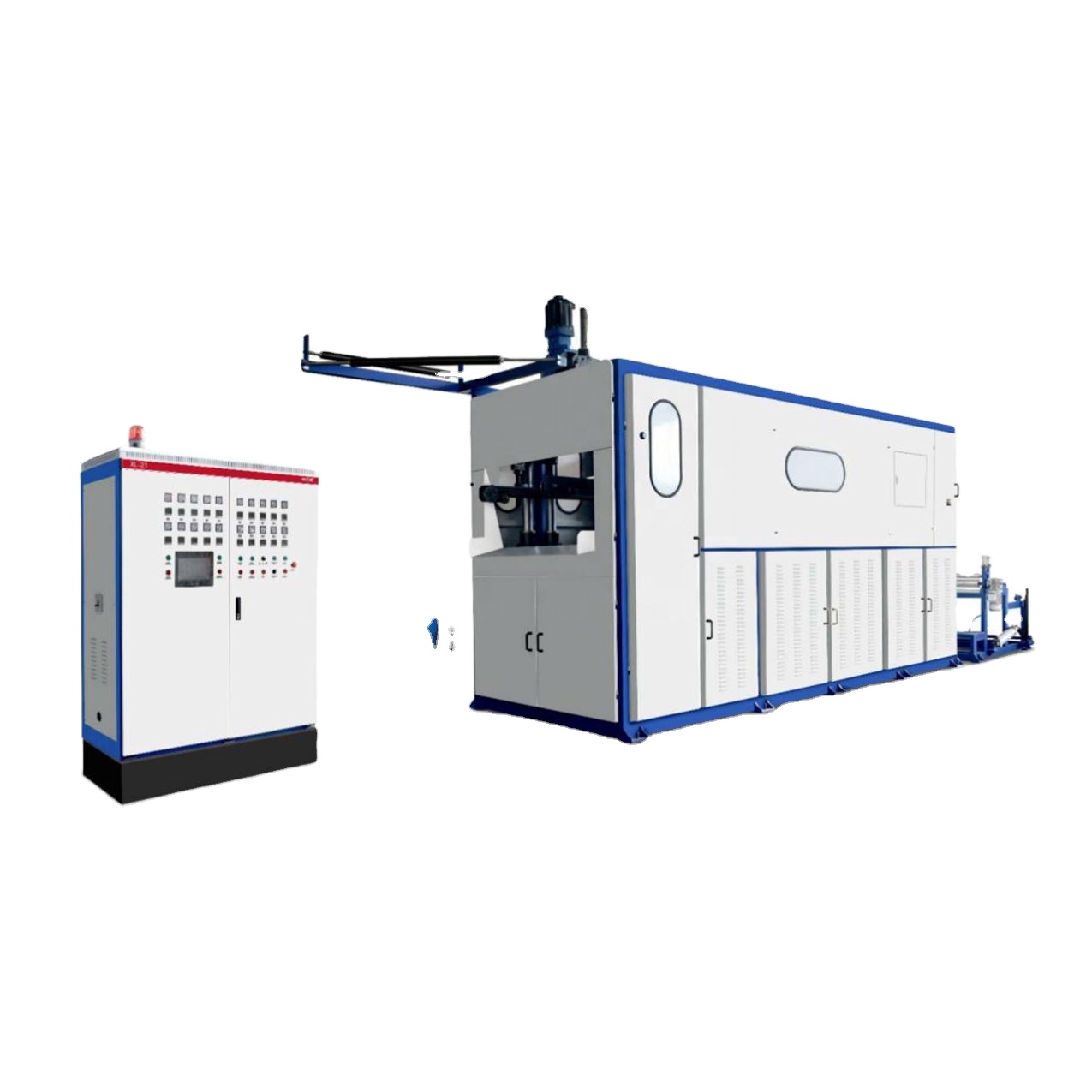 DB-750 Automatic disposable plastic cup making machine disposable glass and cups thermoforming machine plastic thermoforming