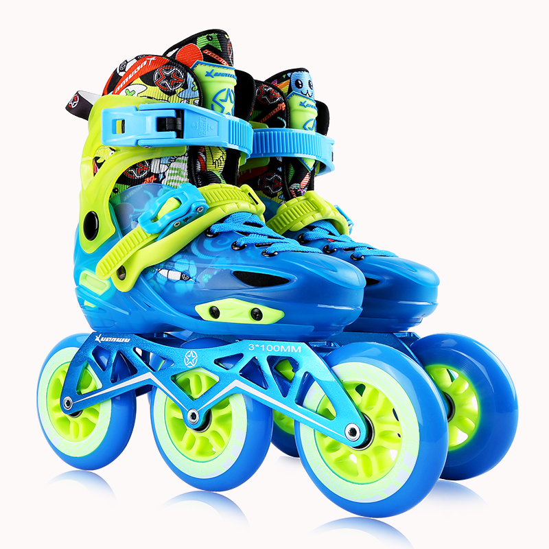 Производитель оптовая продажа высокое качество inline freestyle slalom коньки Прочный лайнер загрузки регулируемый размер роликовые коньки