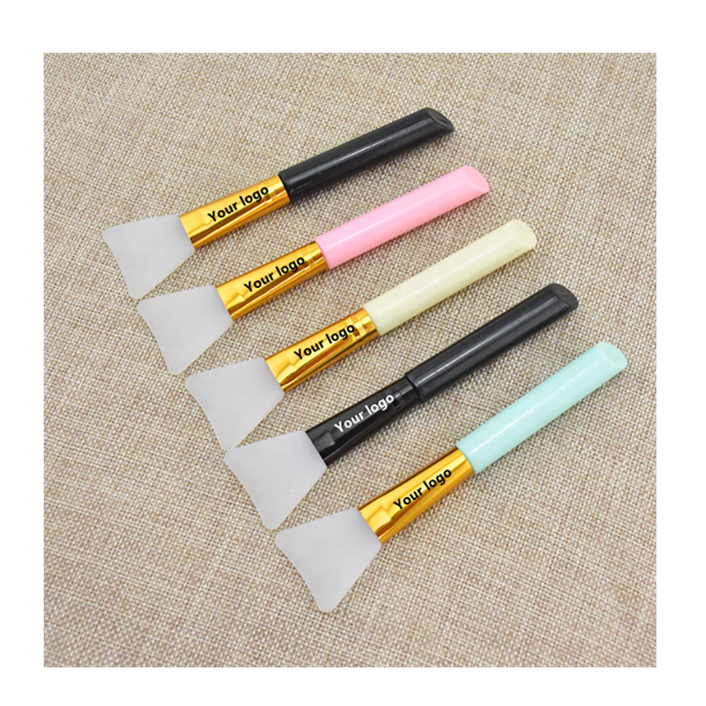 New Facial beauty Cosmetic makeup tools DIY facial mask applicator brush soft silicone face mask brush