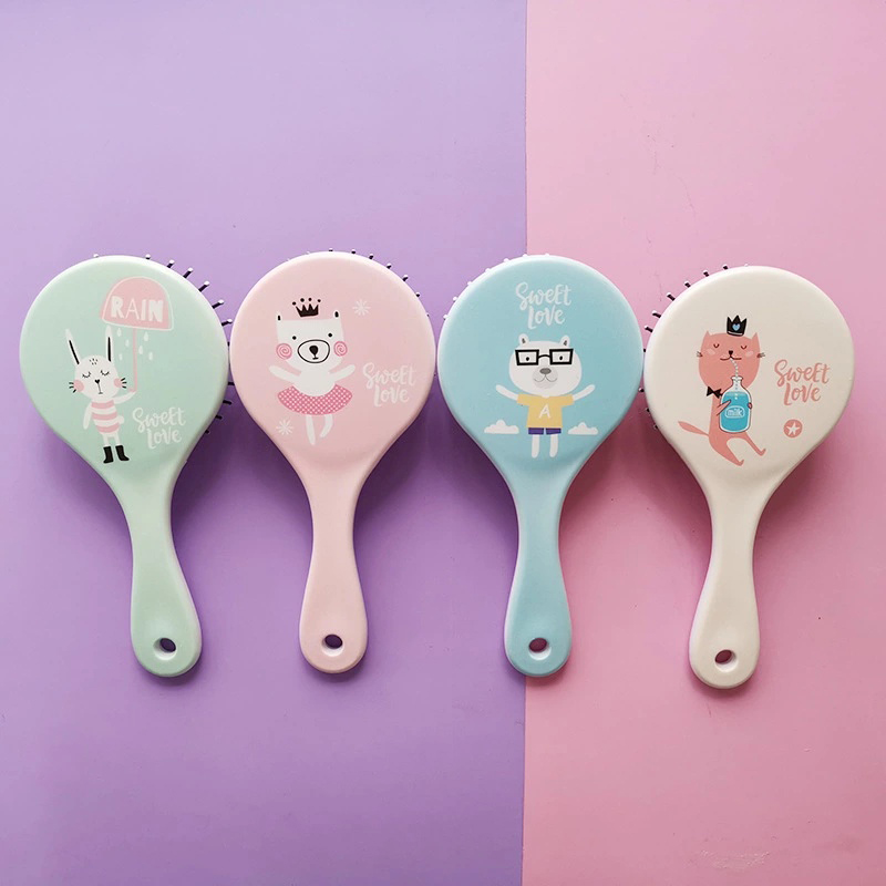 Custom Anti Static Hair Brush Air Cushion Curly Detangle Hair Comb