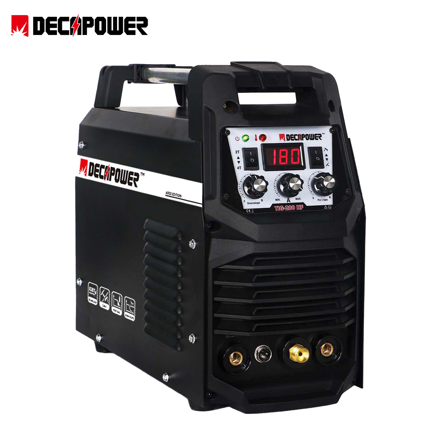 Decapower TIG MMA Inverter Welding Machine 160 amps 220V High Frequency TIG Welders
