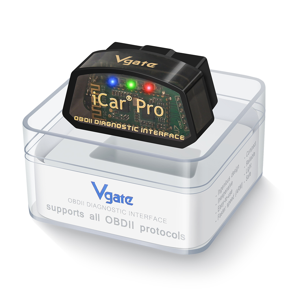 Горячая Распродажа V2.2 MINI ELM327 Vgate icar pro 4,0 сканер интерфейса OBD2 инструмент с поддержкой Andriod/IOS/Windows