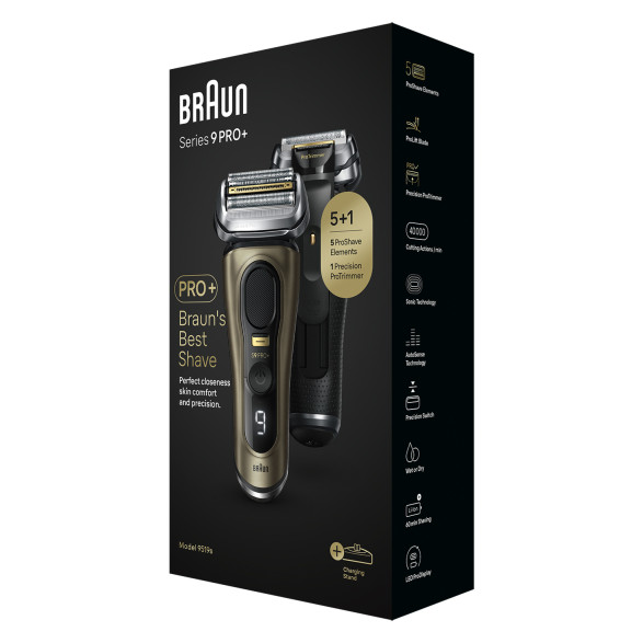 LED Display Waterproof Foil Shaver Rechargeable Men's Beard Shaving Machine Facial Trimmer Cordless Electric Shaver