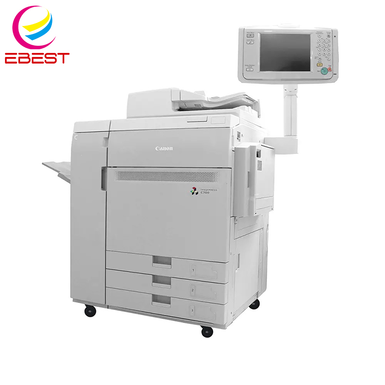 Копировальный аппарат EBEST для печати изображений C700, Подержанный копировальный аппарат T01, принтер с тонером C700