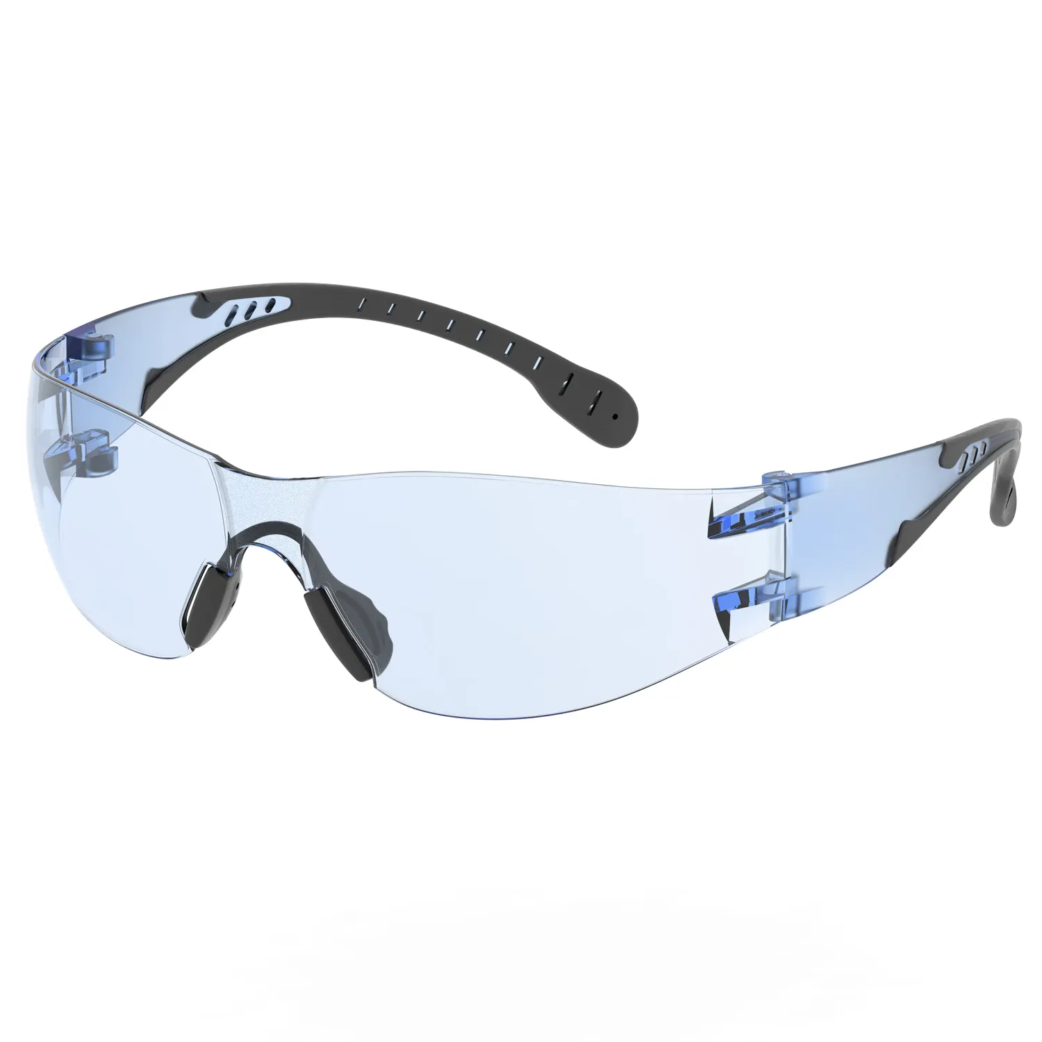 J Y Hot Sell Blue Lens Anti Fog High Quality Safety Work Glasses Eye Protection Goggles