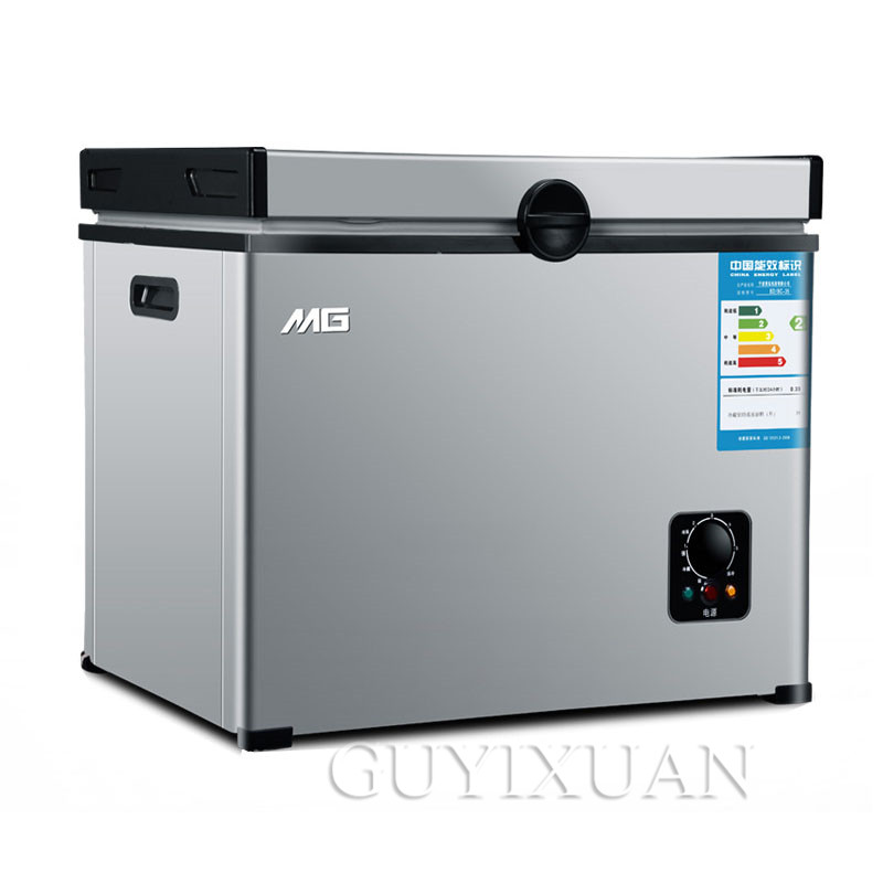Horizontal Refrigerated Storage Commercial Mini Freezer Large Capacity Freezer Portable Refrigerator For Car