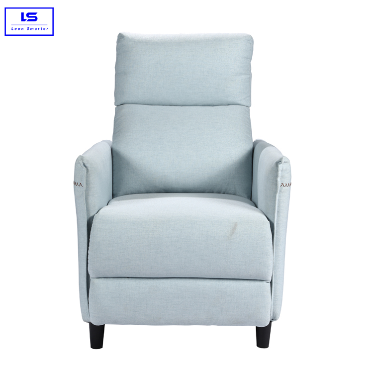 Luxury Heated Vibrating Recliner Chair PU Leather Single Theater Reclining Sofa Massage Function for Living Room