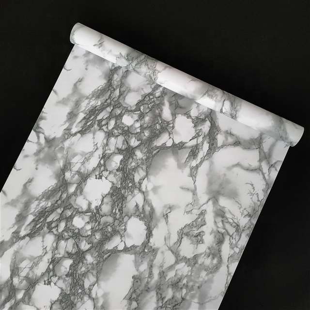 New custom vinyl peel and stick wall paper marble contact paper vantage 3d stone self adhesive wallpaper