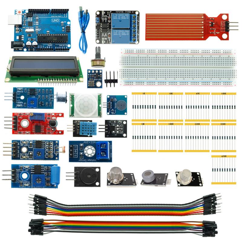 2020 DIY электронные наборы умный дом стартовый набор с ЖК-дисплеем 16x2 для Arduino