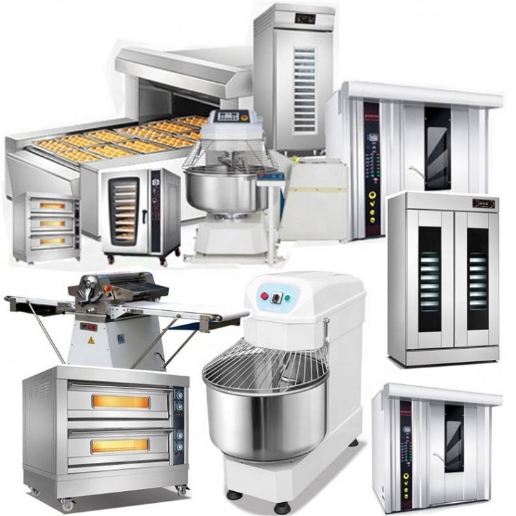 Complete Bakery Machines Industrial Full Set Bread/Cake/Bakery Baking Equipment Oven for Sale (All you need for your bakery)