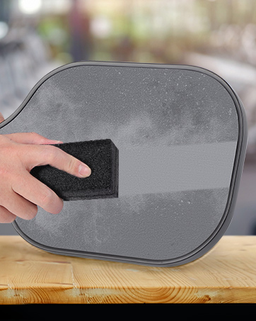 Proprietary Blend Carbon Texture Pickleball Paddle Cleaner Eraser for Ball Residue Minor Scrapes for Sports Entertainment Adults