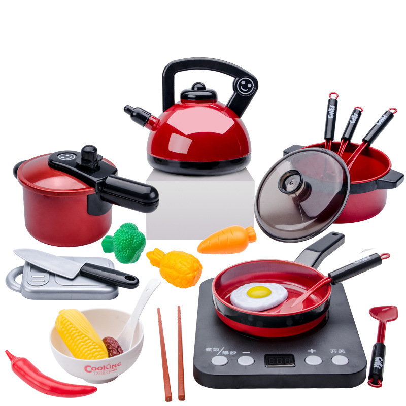 Kitchen Accessories Toy Play Food 3 4 Year Old Girls Gifts Toddler Kitchen Set for Kids Pots and Pans Kids Kitchen Play Set