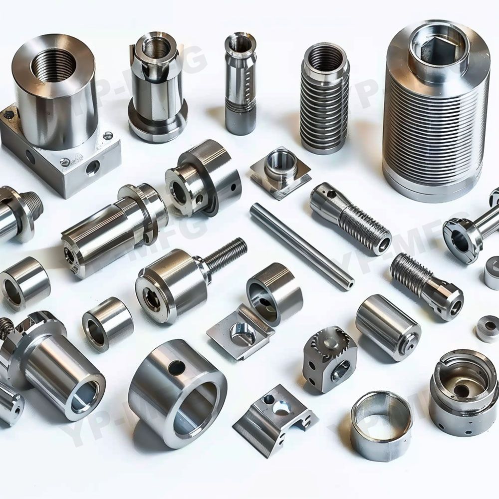 High Speed Lathe Machining Custom Make Iron Carbon Steel Titanium Alloy Stainless Steel 316 Prototype Cnc Turned Milled Parts