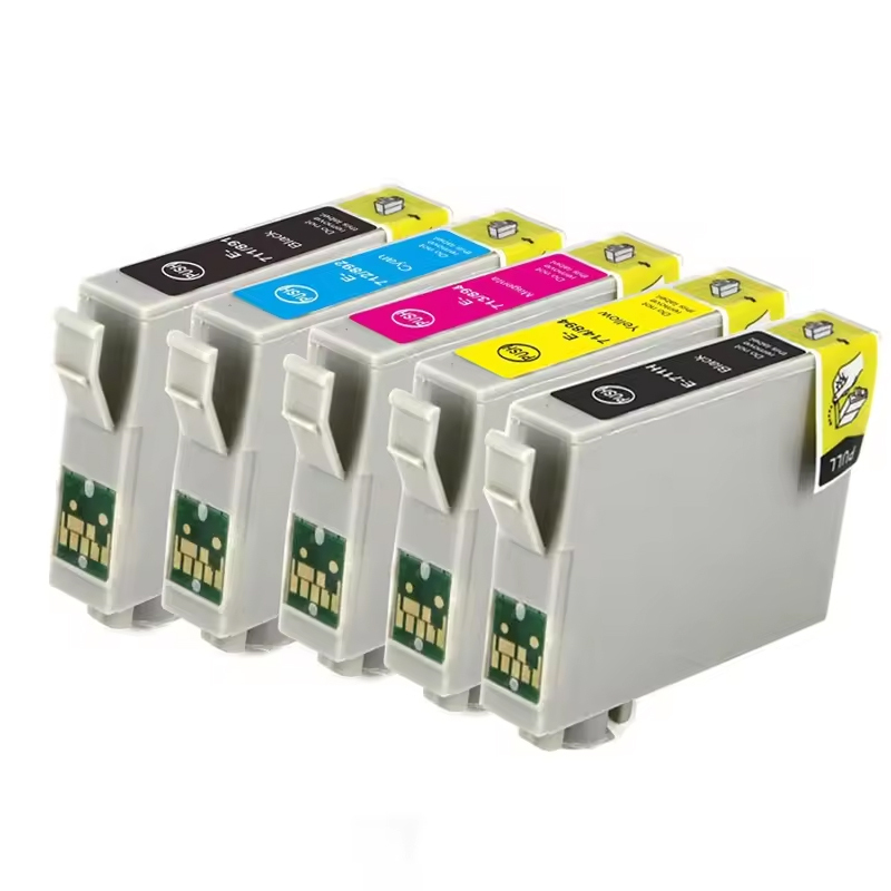 T0711 T0715 T0711-T0714 T0714 T0711H Premium Compatible Color Inkjet Ink Cartridge for Epson Stylus Dx6050 Printer