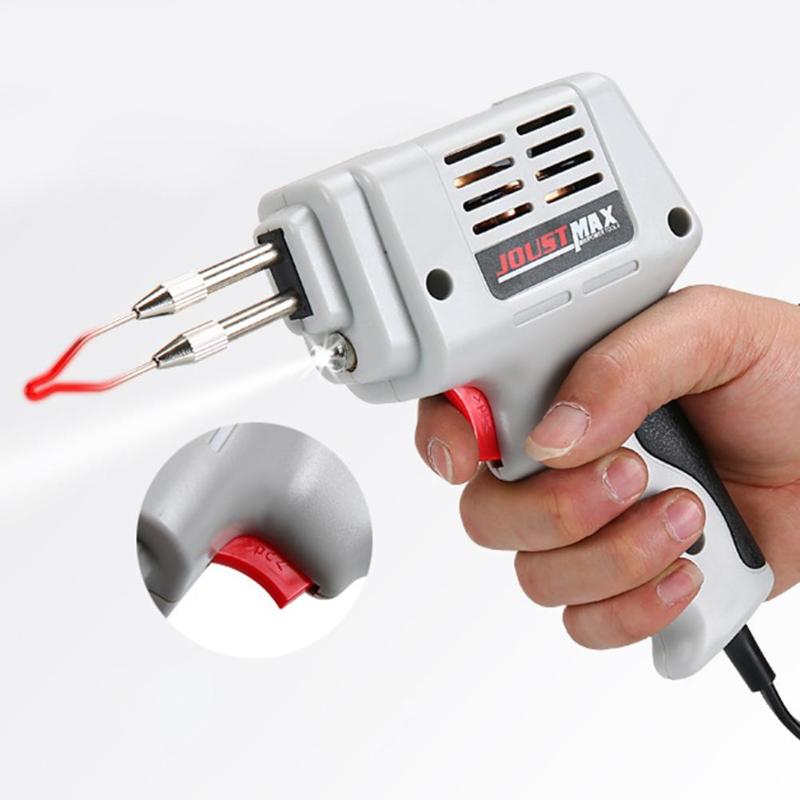 220-240V 100W Electric Soldering Iron Tin Gun Rework Station Solder Tip Sucker Tweezers Wire Welding Tool Home Tool