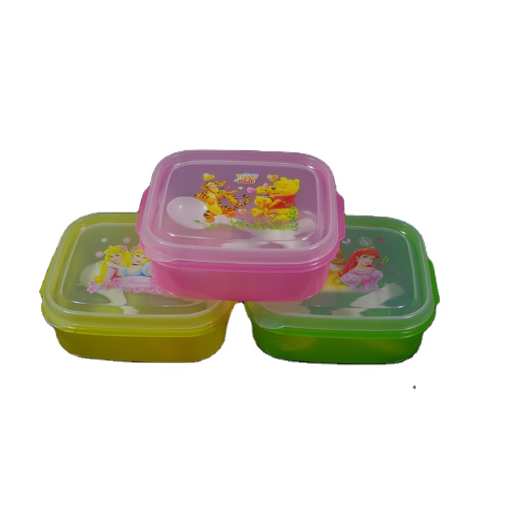 Wholesale multicolor box food container office use box packaging for food