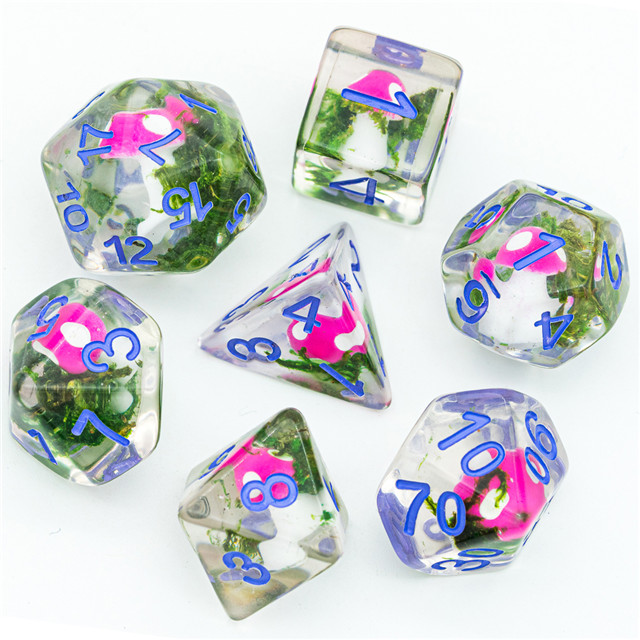 Полимерные игры в игральные кости DND, ролевые игры, игровые кости