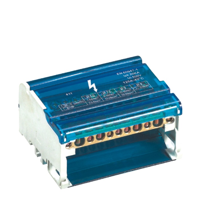 Модульный блок распределения питания, серия connector box виды клеммной колодки 411