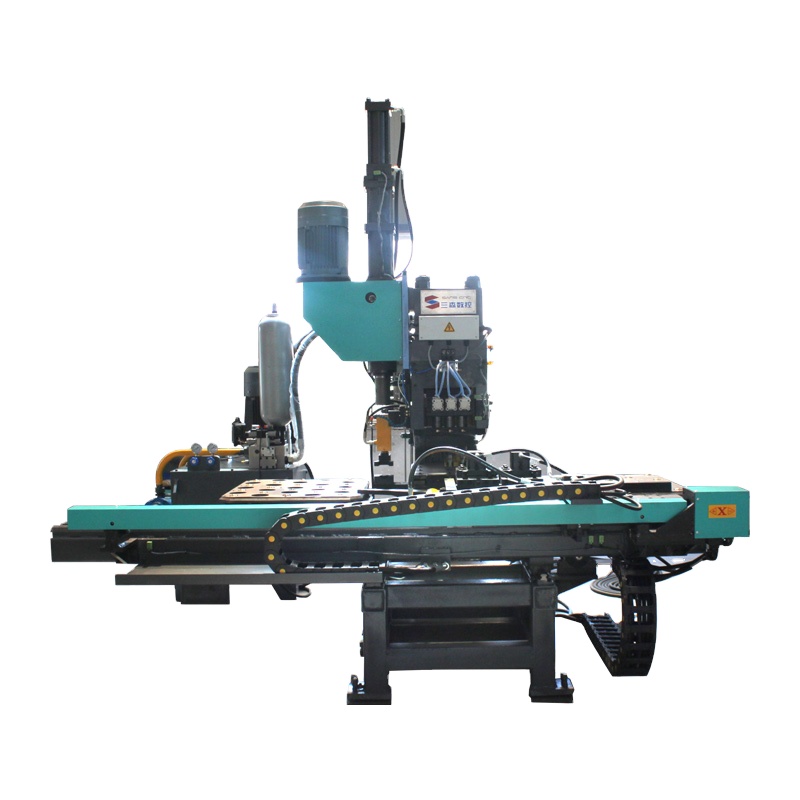 Factory Directly Sale Hydraulic Clamp Fixture CNC Punching Drilling Machine For Steel Structure