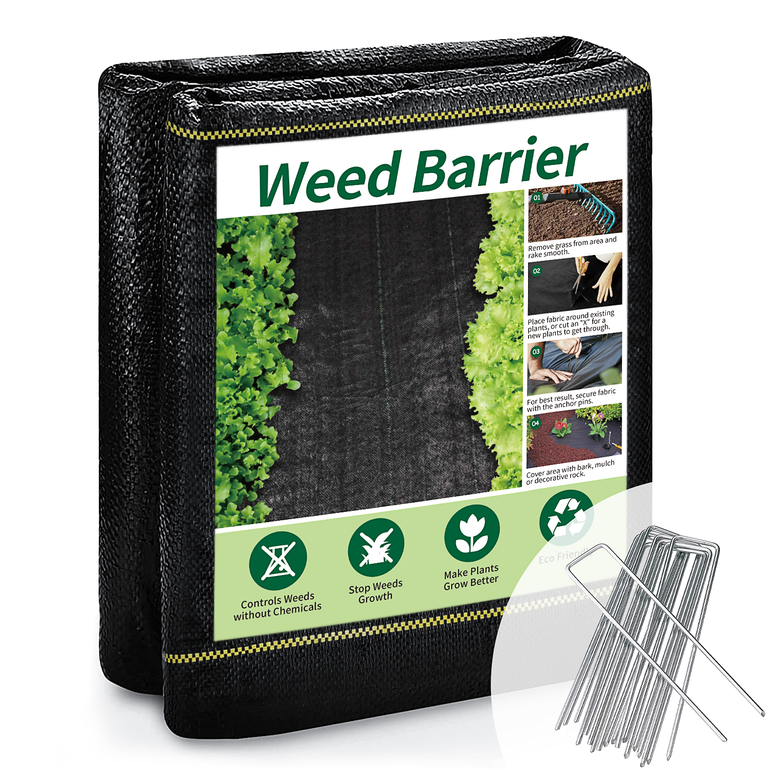 Weed Barrier Horticulture Landscaping Fabric/Weed Barrier Fabric/Plastic Ground Cover Net