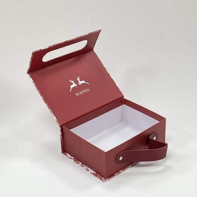 Luxury Custom Gift Box wedding Favor Paper Magnetic Lid Flip Packaging Box Jewelry Package Box