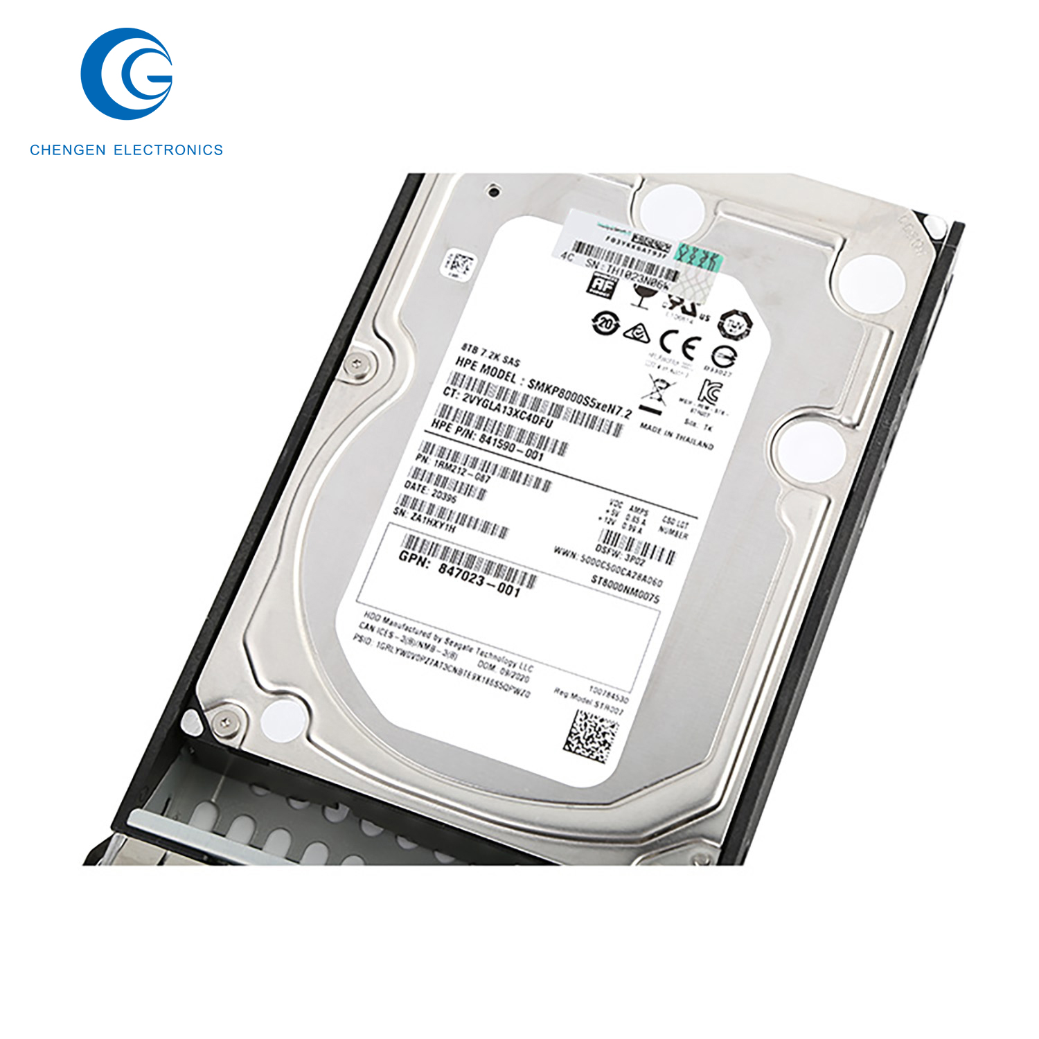 Высокое качество серверный жесткий диск 8 ТБ HDD 846590-001 аккумулятор большой емкости P9B44B-P9B44A HPE 3PAR 8000 7,2 K 3,5 дюйма жесткий диск