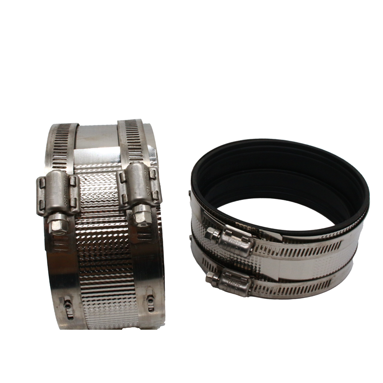 CUPC Approval Stainless Steel Flexible No hub Coupling for Cast Iron Pipe