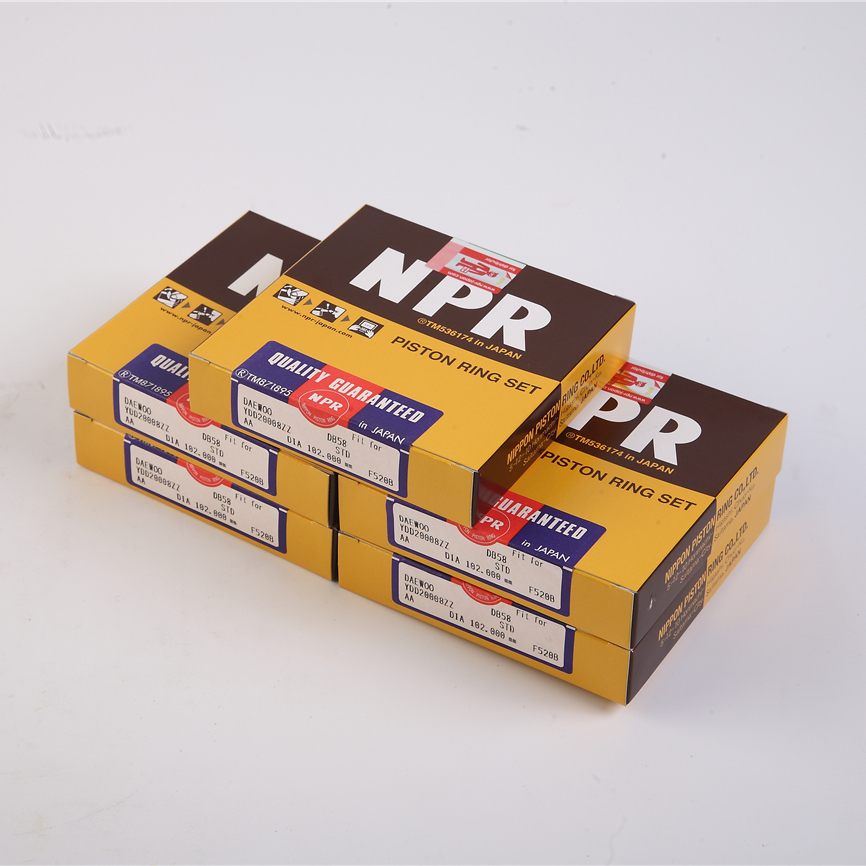 Японский OEM бренд RIK NPR набор поршневых колец 108 мм кольца поршень в горячей продаже