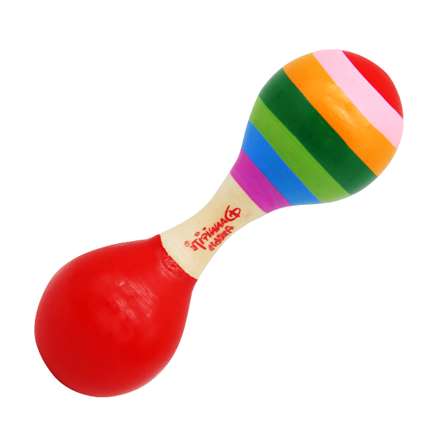 Maracas пользовательские детские игрушки, высокое качество, красочные деревянные колокольчики Монтессори, развивающая деревянная игрушка-погремушка
