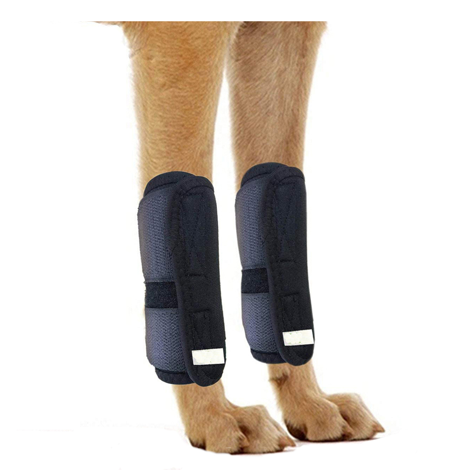 Hondenbeenbrace OEM Soft Dog Canine Rear Leg Hock Joint Brace Compression Wrap to Prevents Injuries Sprains Dog Leg Brace