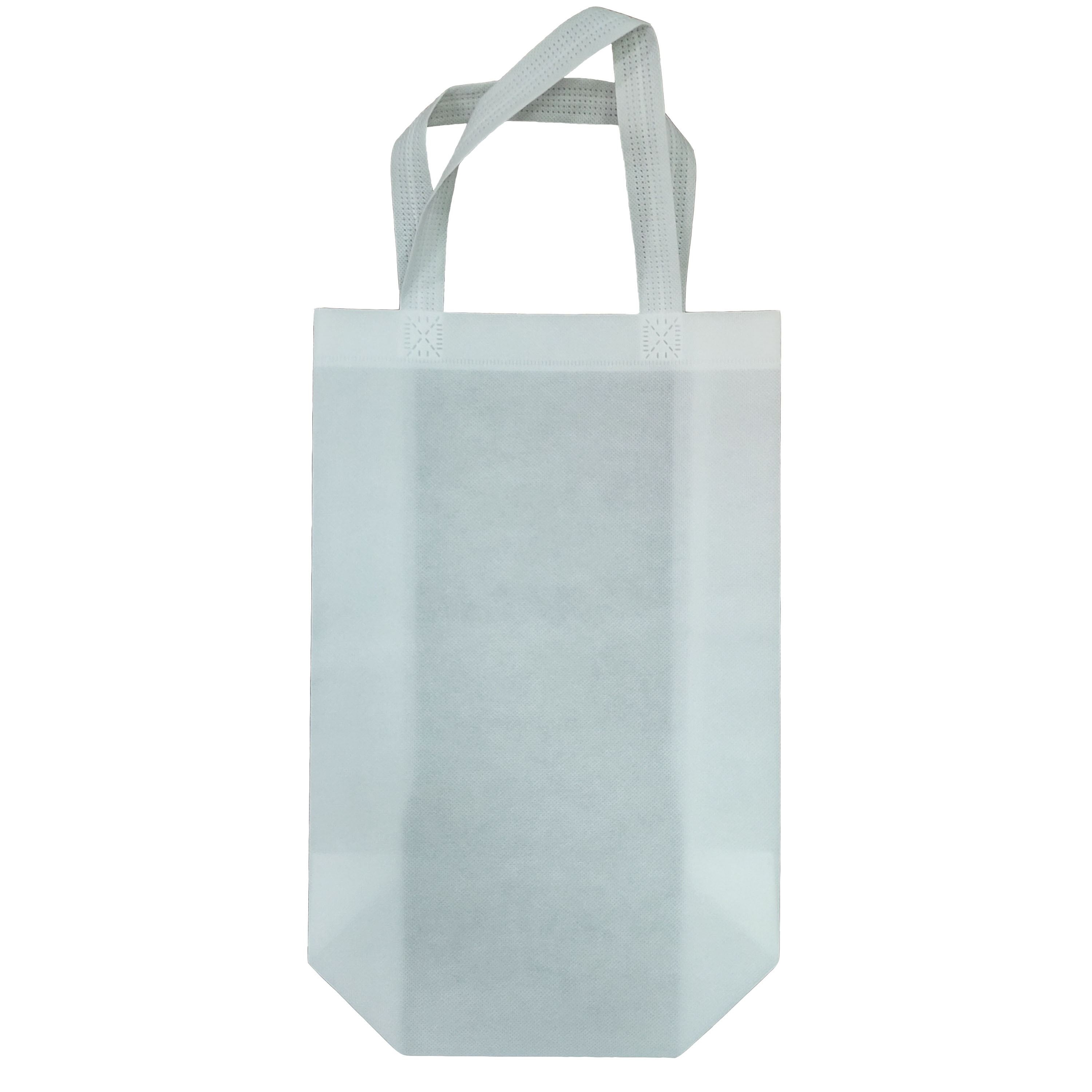 Reusable supermarket handled non-woven shopping bags with customized logo