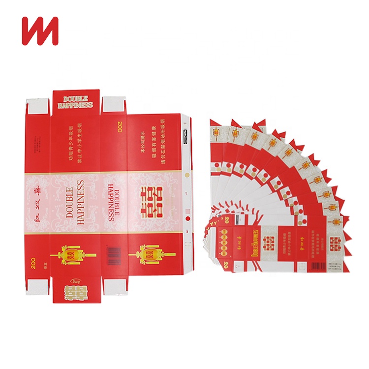 Manufacture wholesale made in China empty cigarette packs private brand