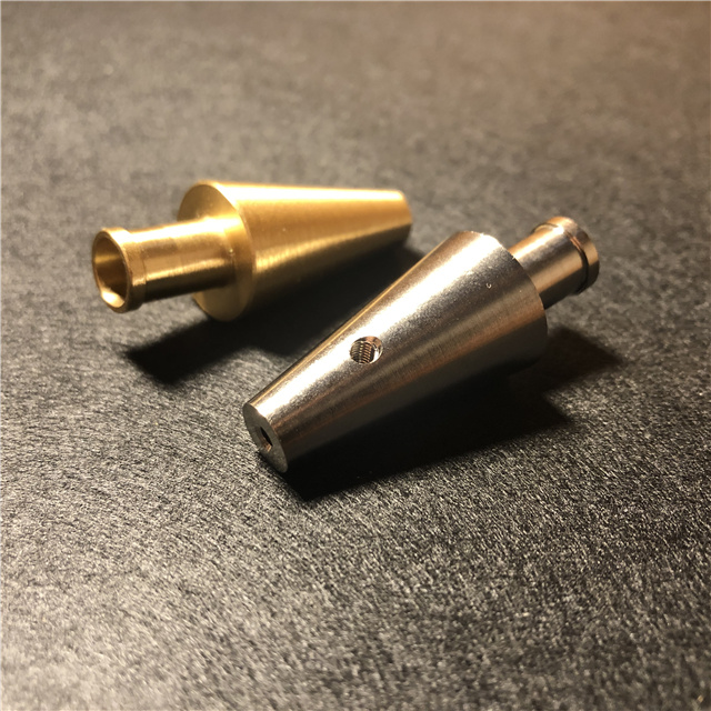 Nickel Finish Brass Light fixture wire gripper 1/8 IPS Female Threaded Brass Bushing Cone Shaped Lamp Ceiling Cable Gripper