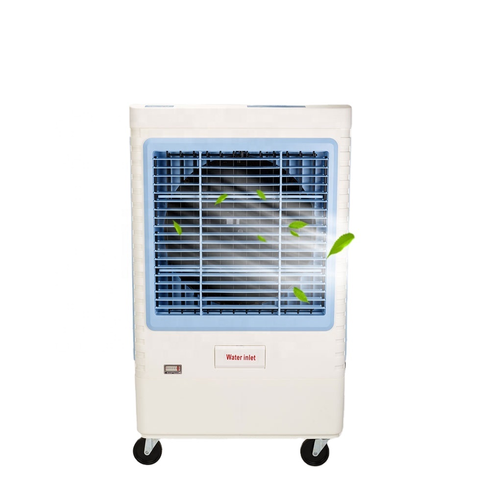 SF-80E 400W 8000m 3/h Испарительный воздушный охладитель большого размера, портативный воздушный охладитель для помещений и улицы, большой воздушный поток