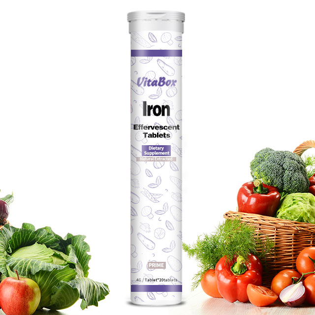 The most popular bodybuilding supplement iron effervescent tablet in best price OEM GMP Factory
