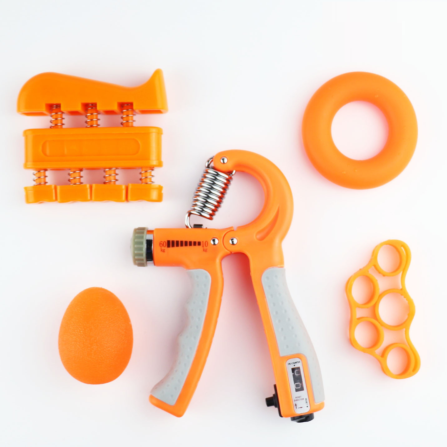 5Pcs/Set Spring Hand Grip Power Strength Expander For Hand Strengthener Finger Grip Power Grip Rehabilit Hand Trainer Expand