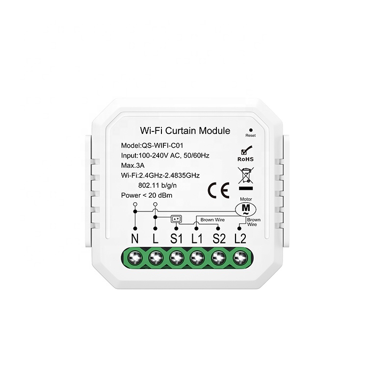 220v домашней автоматизации 3a смарт-шторный переключатель Wi-Fi реле умный занавес переключатель Wi Fi пульт дистанционного управления для рулонные двери гаража