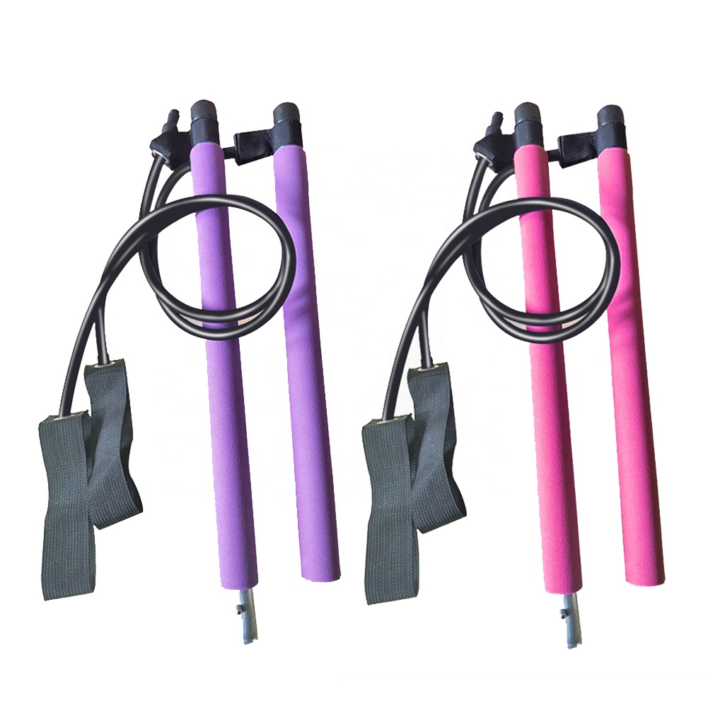 Thicken Stretch Band Fitness Yoga Rope Amazon Hot Selling Portable Multifunctional Pilates Bar