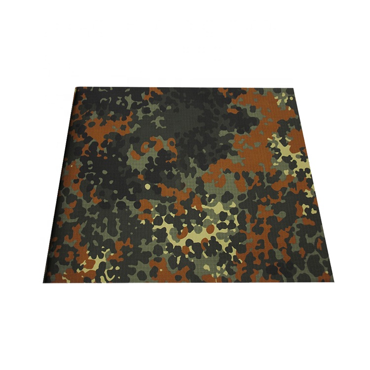 Anti-infrared Cotton European Military IRR Camouflage Ripstop fabric for Army BDU ACU Uniform