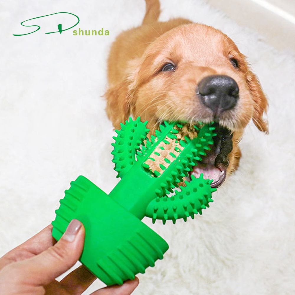 Rubber Cleaning Molar Stick for Pet Dog Puppy Teeth Cleaning Stick Dental Care Brushing Toothbrush Chew Toys
