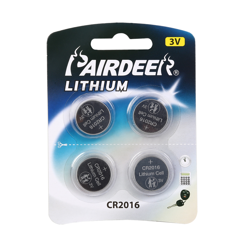 Китайская Фабрика PAIRDEER cr1220 40 мАч 3,0 в Li / MnO2 аккумуляторная батарея