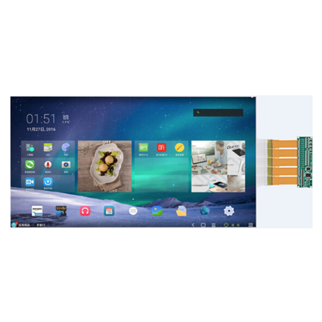 55 inch 40 touch points PCAP multi touch screen glass film for education XTC