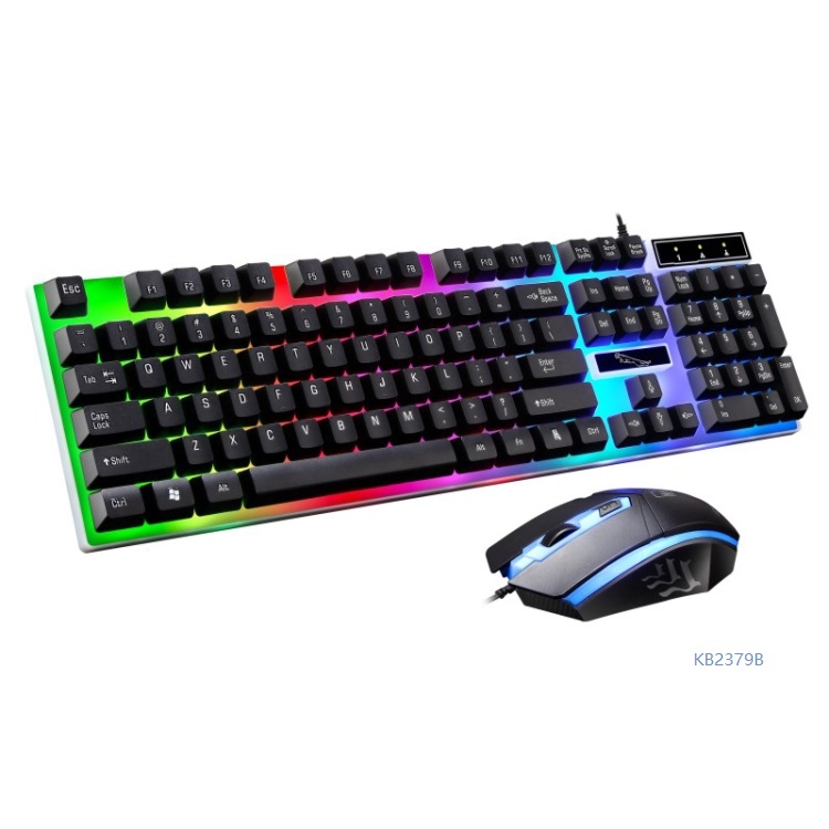 Новый дизайн насос G21 1600 точек/дюйм профессиональный проводной красочные подсветка механическая клавиатура с плюс оптическая мышь Комплект для портативных ПК